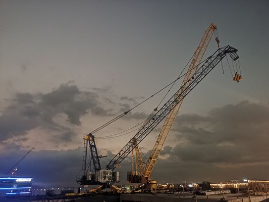 Ντερίκ 16 τόνων με 40 μέτρα Κράνος Πύργου Κατασκευής Jib με έλεγχο μετατροπέα