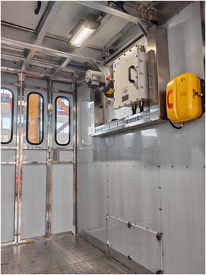 Καλή τιμή Προσαρμόσιμη επιλογή ATEX Rack Pinion Hoist με φορτίο 2000kg/καμπίνα εγκατεστημένη τόσο εσωτερικά όσο και εξωτερικά σε απευθείας σύνδεση