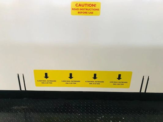 εισελκόμενη γέφυρα Superdeck φόρτωσης πλάτους 2200mm για το υψηλό εργοτάξιο οικοδομής ανόδου