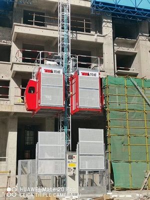63m/Min Κτίριο Κατασκευή Σήκωση/Σχέδιο κατασκευής μεσαίας ταχύτητας με ράβδο/Πράσινο περιβαλλοντικό ανελκυστήρα