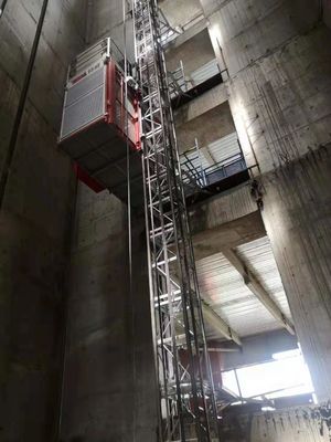 Κατασκευή 500m 96m/min Επιβάτης και υλικό ανύψωση ανυψώτης κούφας θερμοκίνητος κιβώτιο ταχυτήτων βαρέος ανυψώτης ύψους