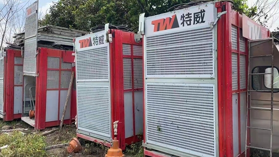 Υλικό επιβατών 37kw Κτίριο Κατασκευή Σήκωση Κουβάλι Ειδικό κιβώτιο ταχυτήτων/Σχεδιασμός ανελκυστήρα για την κατασκευή
