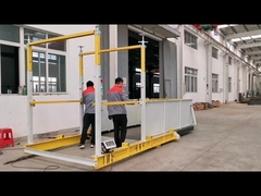 Ανασυρόμενο κατάστρωμα φόρτωσης υλικού με περιοριστικό βάρους για το χώρο κατασκευής υψηλών ορόφων